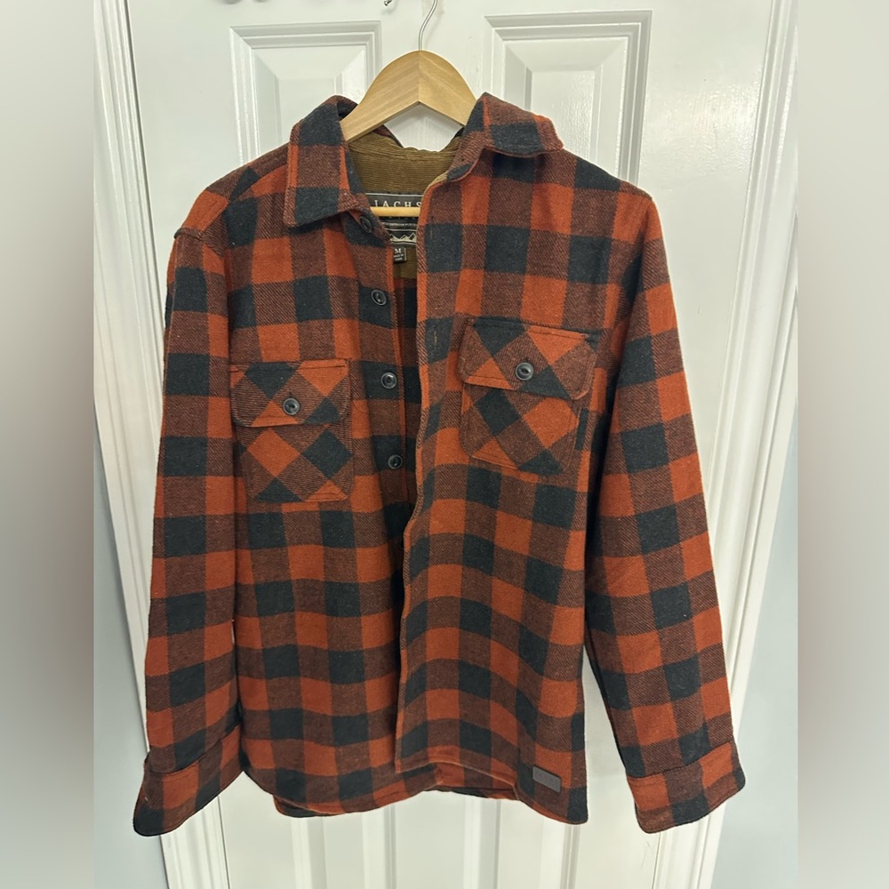 Jachs Men’s Thick Flannel Shirt